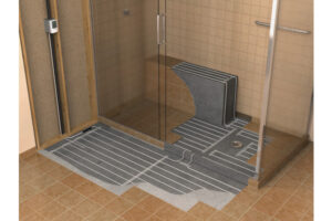 HDB Toilet Makeover heated floors in bathroom