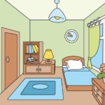 bedroom style clipart